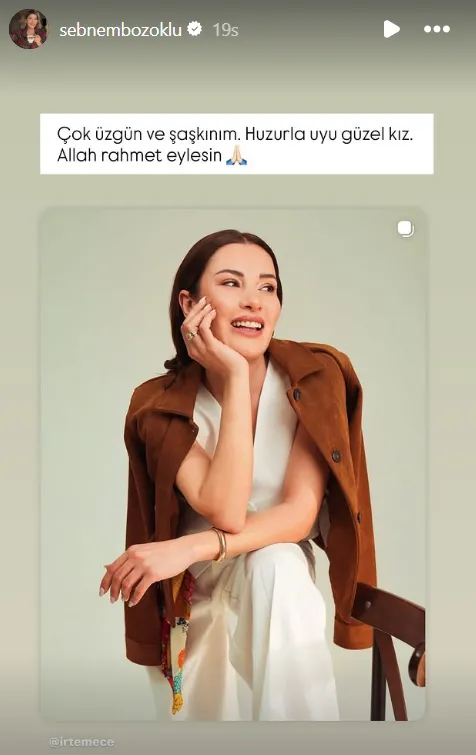 Ece İrtem'in ani ölümü sanat dünyasını yasa boğdu: Peş peşe taziye mesajları geldi I "Bu kez çok erken gitti."-16