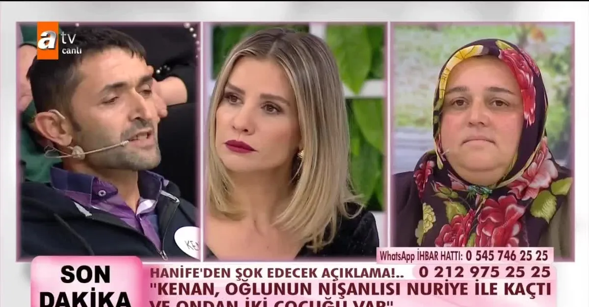 Esra Erol'da Hanife Gündüz'den şoke eden açıklama! "Oğlumun nişanlısı ile kaçtı!"