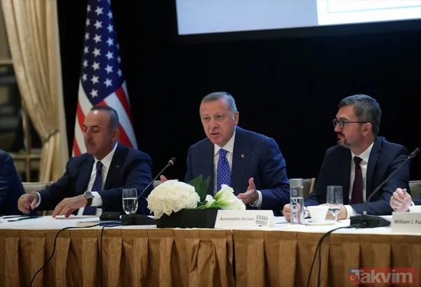 Başkan Erdoğan'dan ABD'de yoğun diplomasi... ABD Başkanı Trump ile yemekte buluştu... - 38