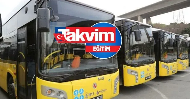 5 Haziran 2022 Pazar toplu taşıma bedava mı? LGS günü otobüsler ücretsiz mi? İETT, metro, metrobüs, Marmaray, tramvay...