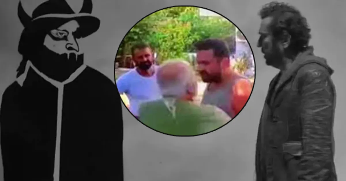 Halil Sezai’nin klibindeki ’şapkalı şeytan figürü’ darp ettiği Hüseyin Meriç mi? Dayakçı Halil Sezai kendisini bakın nasıl savundu