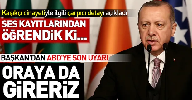 Son dakika: Başkan Erdoğan'dan önemli açıklamalar