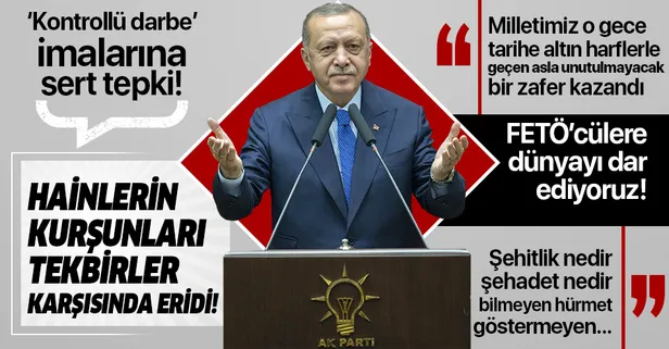 Son dakika: Başkan Recep Tayyip Erdoğan'dan 15 Temmuz şehit aileleri ile buluşmasında önemli açıklamalar