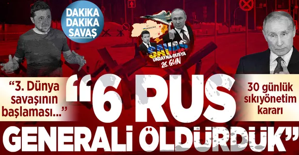 Dakika dakika Rusya - Ukrayna savaşı | Kiev'de patlama sesleri: Zelenskiy'den 'müzakareye hazırım' mesajı