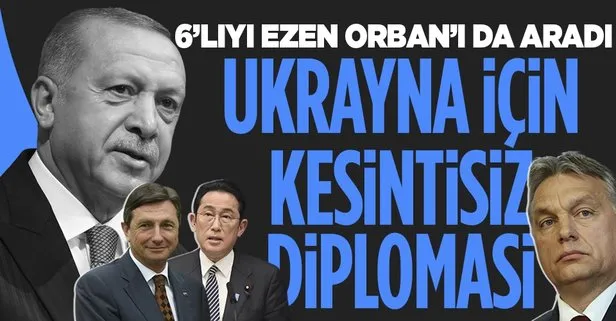 Son dakika: Başkan Erdoğan, Japonya Başbakanı Kişida, Slovenya Cumhurbaşkanı Borut Pahor ve Macaristan Başbakanı Viktor Orban ile görüştü