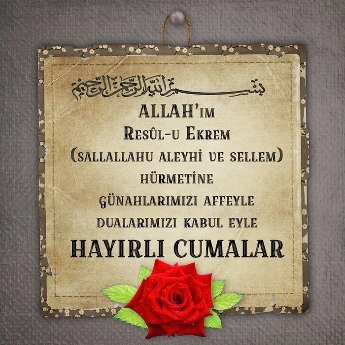 Cuma mesajları ile bugünün coşkusunu yaşayın! – İşte en güzel resimli cuma mesajları - 2