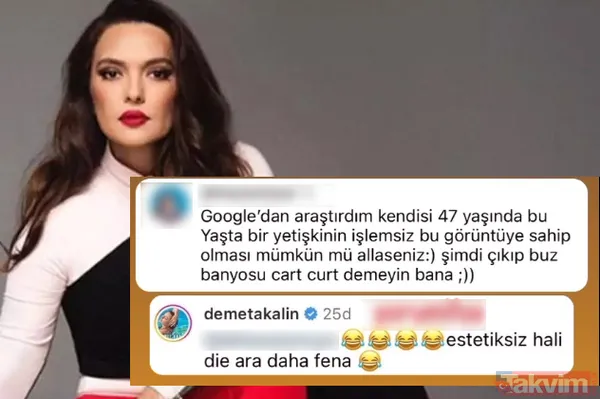 Nefise Karatay "Botoksum dolgum yok" dedi Demet Akalın dalga geçince hızını alamayıp cevap verdi "Dolgusuz botoksuz filtresiz" - 6