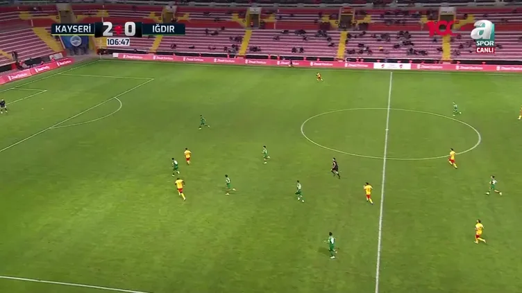 GOL | Kayserispor 3-0 Iğdır FK