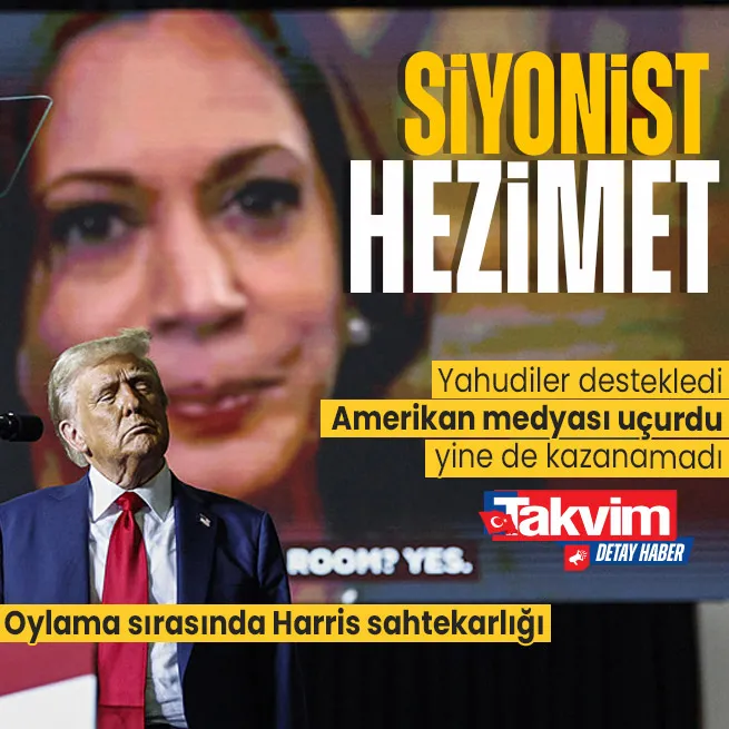 Yahudilerin yüzde 79’u Kamala Harris’e oy verdi! Siyonistler destekledi Amerikan medyası uçurdu yine de kazanamadı