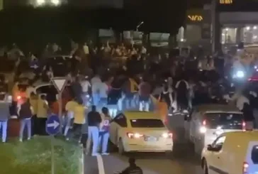 Şampiyonluk kutlamasında dehşet anları!