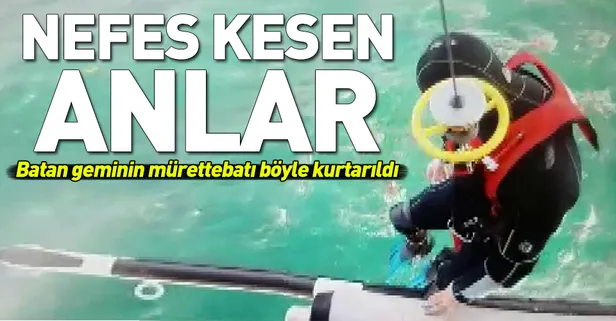 Son dakika: Samsun açıklarında gemi battı