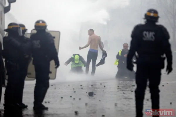 Fransa'daki Sarı Yelekliler'in eyleminde Gezi Parkı izleri - 24