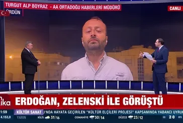 Erdoğan Zelenskiy ile görüştü!