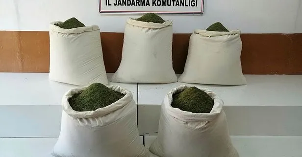Diyarbakır Lice’de 220 kilo esrar ele geçirildi!