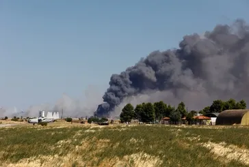 Yunanistan'daki uçak kazasında 2 kişi öldü