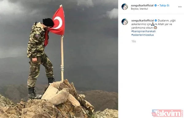 Barış Pınarı Harekatı'na susanlara Yusuf Güney'den anlamlı video! Ünlü isimlerden Barış Pınarı Harekatı'na destek yağıyor... - 13