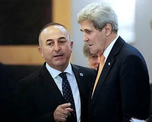 Çavuşoğlu Kerry ile telefonda görüştü