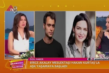 Birce Akalay gönlünü ünlü oyuncuya kaptırdı!