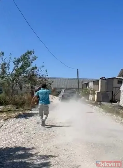 Akıllara durgunluk veren olay! Köpeğine zarar veren adamı otomobile bağlayıp metrelerce sürükledi | Bakan açıkladı: Şüpheli tutuklandı - 5