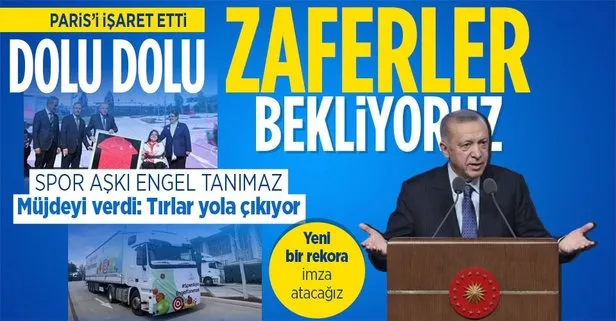 Başkan Erdoğan’dan Özel Eğitim Okullarına Spor Malzemesi Dağıtım Töreni’nde önemli açıklamalar