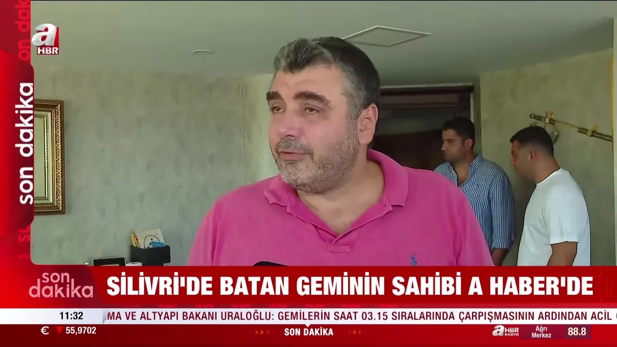 Silivri'de batan geminin sahibi konuştu: "Kazayı anlarım ama bırakıp gitmek ihanettir"
