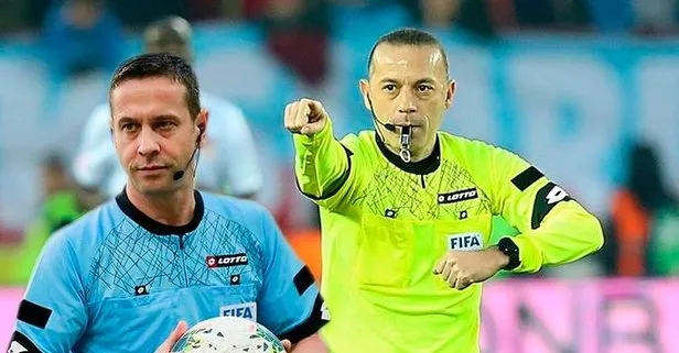 UEFA’dan Cüneyt Çakır ve Halis Özkahya’ya görev