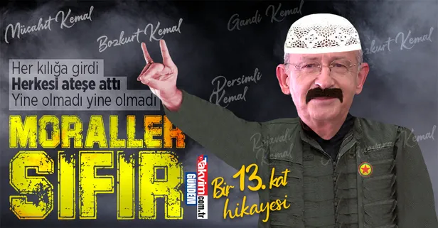 Her kılığa girdi, faturayı başkalarına kesti, yine olmadı: Kemal Kılıçdaroğlu fiyaskosu! CHP'nin 13. katında moraller bozuk