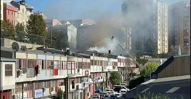 Bağcılar’da Matbaacılar Sitesi’nde yangın! Acı haber geldi