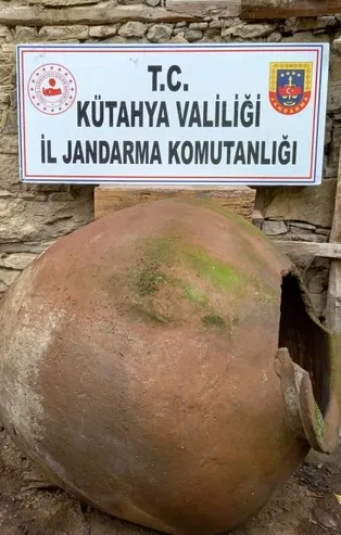 Kütahya'da tarihi eser baskını