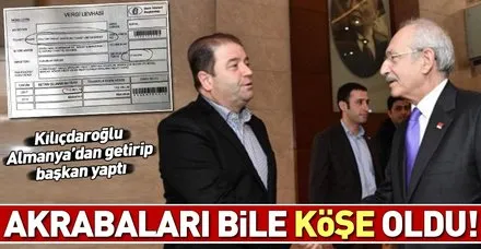 Kemal Kılıçdaroğlu'nun Maltepe Belediye Başkanı yaptığı Ali Kılıç'ın akrabaları köşeyi döndü