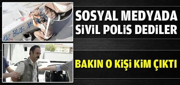 O provokatörün fotoğrafı yayınlandı