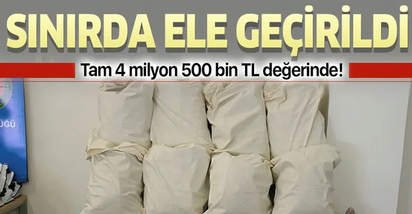Son dakika: Kapıkule ve Hamzabeyli'de 4,5 milyon liralık uyuşturucu ele geçirildi-1