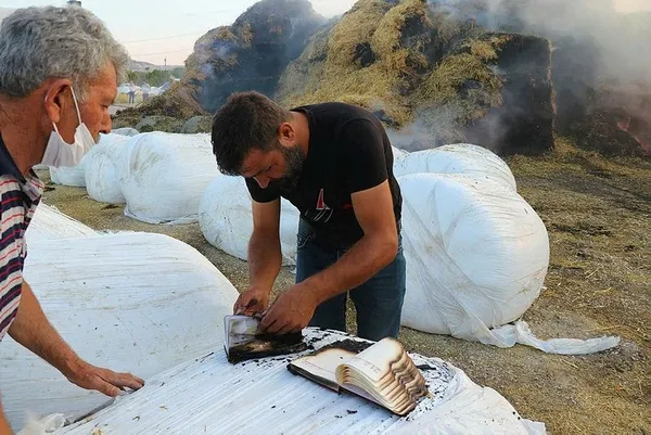 Son dakika: Burdur'da alevlere teslim olan tırın altından dram çıktı! Bugün almıştı İzmir'den...-5