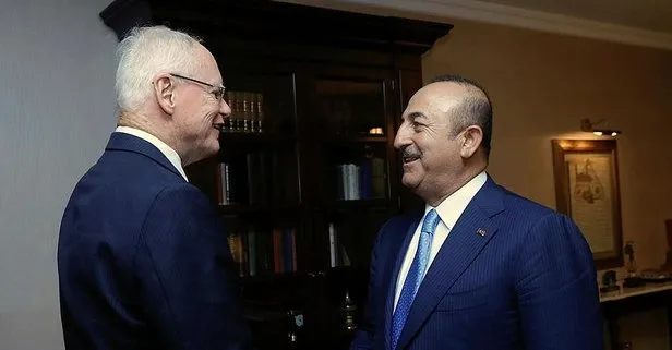 Çavuşoğlu, ABDnin Suriye Özel Temsilcisini kabul etti