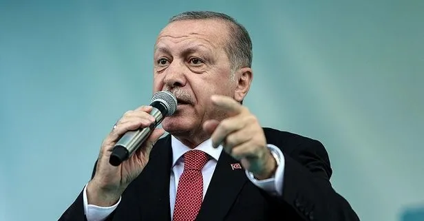 Başkan Erdoğan terör destekçilerine sert çıktı : Mezarları kazıldı!
