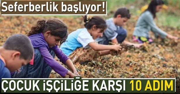 Çocuk işçiliğine karşı 10 adım