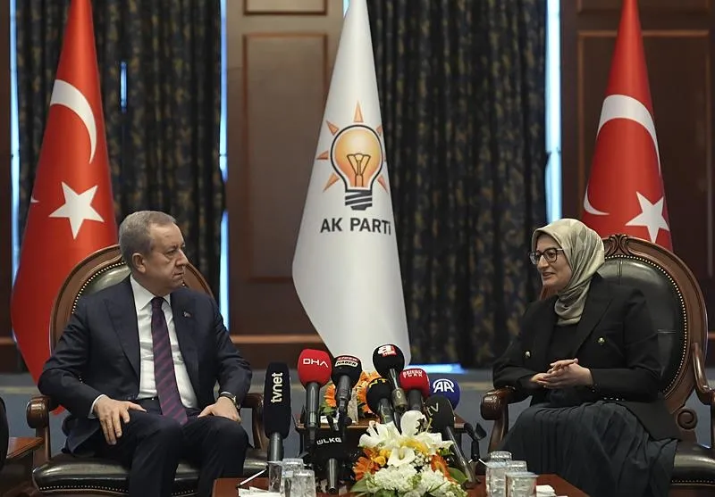 AK Parti Genel Merkezi'ndeki bayramlaşmada gündem Gazze! CHP, MHP, İYİ Parti, Yeniden Refah Partisi, HÜDA PAR, BBP, DSP ve Vatan Partisi heyetleri ayrı ayrı ziyarette bulundu!-6