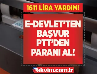 E-devletten başvuruluyor paralar PTT'den yatıyor! SED yardımı formu ya da dilekçe ile... İlkokul, ortaokul, liselilere geri ödemesiz 1611 TL yardım!