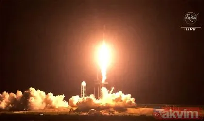 NASA ve SpaceX dört astronotu Crew-2 görevi kapsamında uzaya gönderdi! Tüm dünya canlı izledi