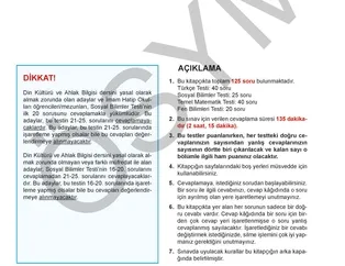 Son Dakika haberi: YKS 2019 cevap kağıtları ve aday cevapları! YKS 2019 cevap anahtarı