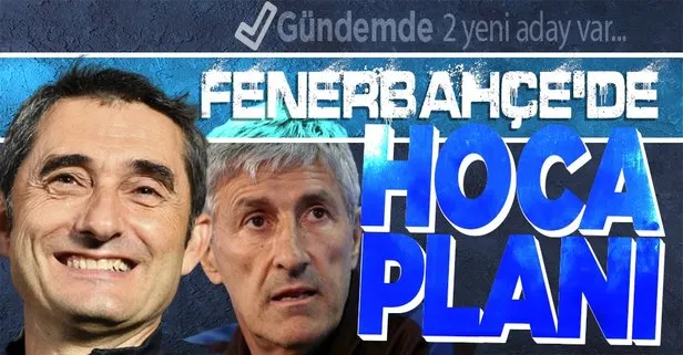Benitez ve Fonseca’yı elinden kaçırmak üzere olan Fenerbahçe’den Ernesto Valverde ve Setien bombası!