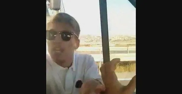 Çakarlı minibüs sürücüsü, yol kesip dehşet saçtı