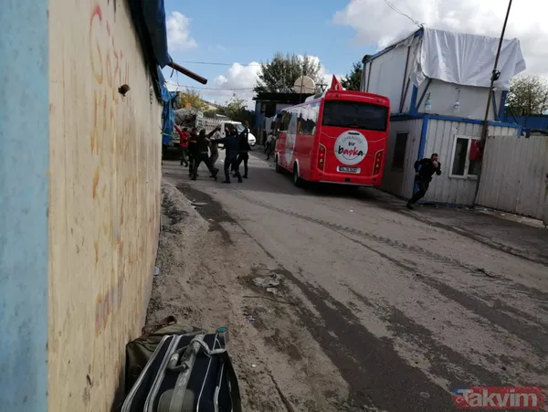 SON DAKİKA: Ümraniye'de ortalık karıştı! Ateşe verip polise taşlarla saldırdılar - 9