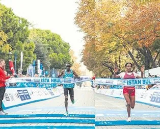 Maratonda zafer Kenyalı Kimkemboi’nin