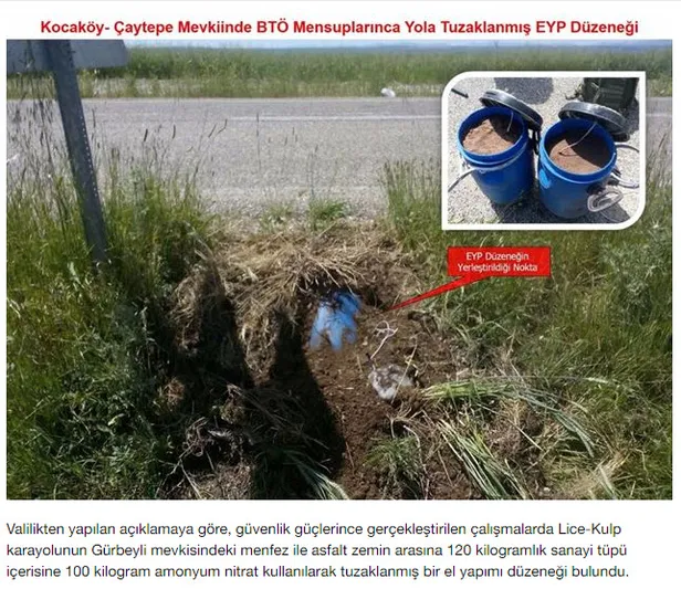 PKK'nın tuzakladığı patlayıcılar imha edildi-6