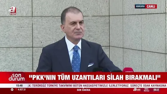 Ömer Çelik’ten önemli açıklamalar