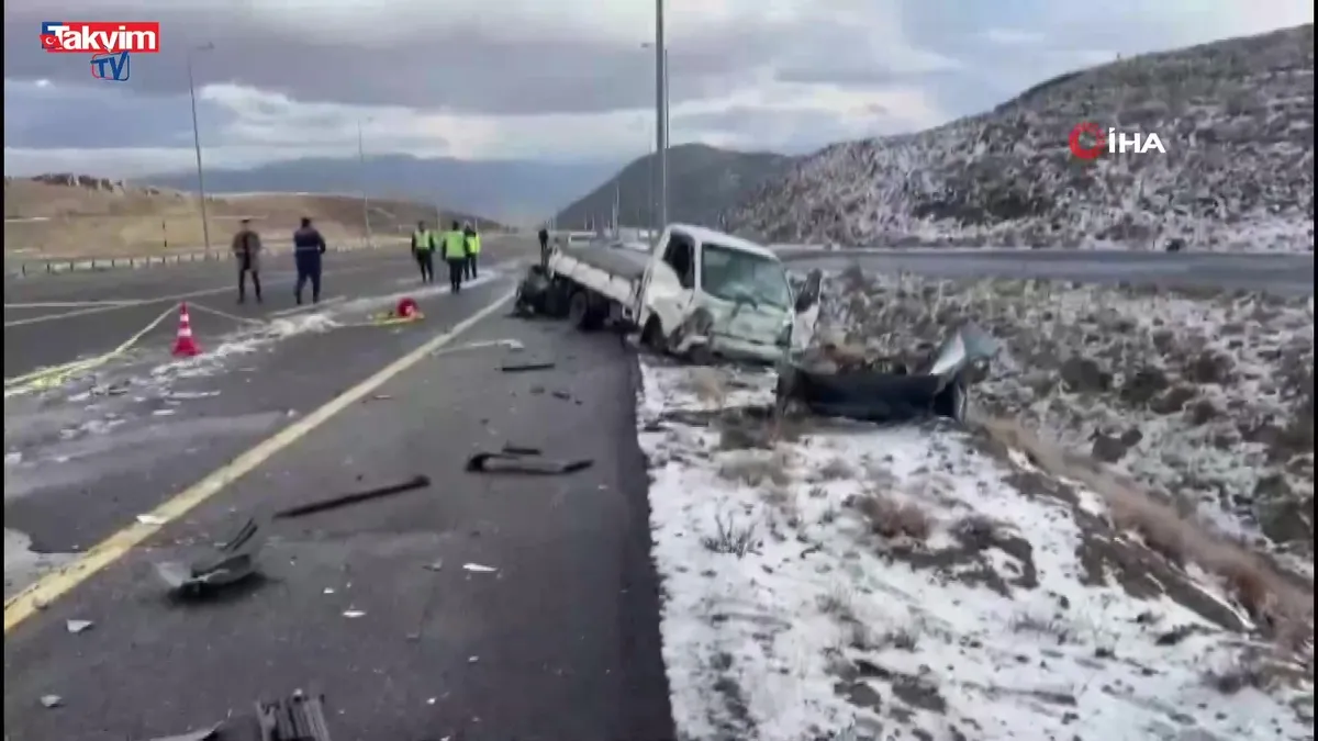 Kayseri’de korkunç kaza: 1 ölü 1 yaralı