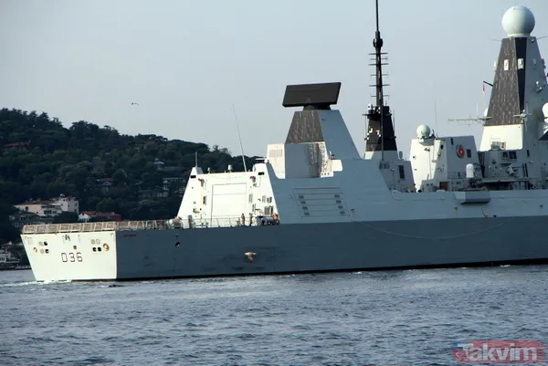SON DAKİKA: Karadeniz'de Rusya ile gerilimi artıran İngiliz savaş gemisi 'HMS Defender' Boğaz'dan geçerek görev yerinden ayrıldı - 7