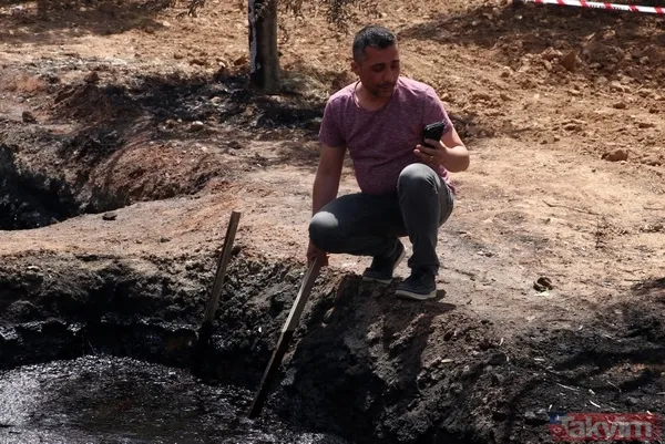 Manisa Salihli'de su için yapılan sondajdan petrol fışkırdı! TPAO inceledi: Yüzde 94'ü su yüzde 6'sı çok kaliteli petrol - 9