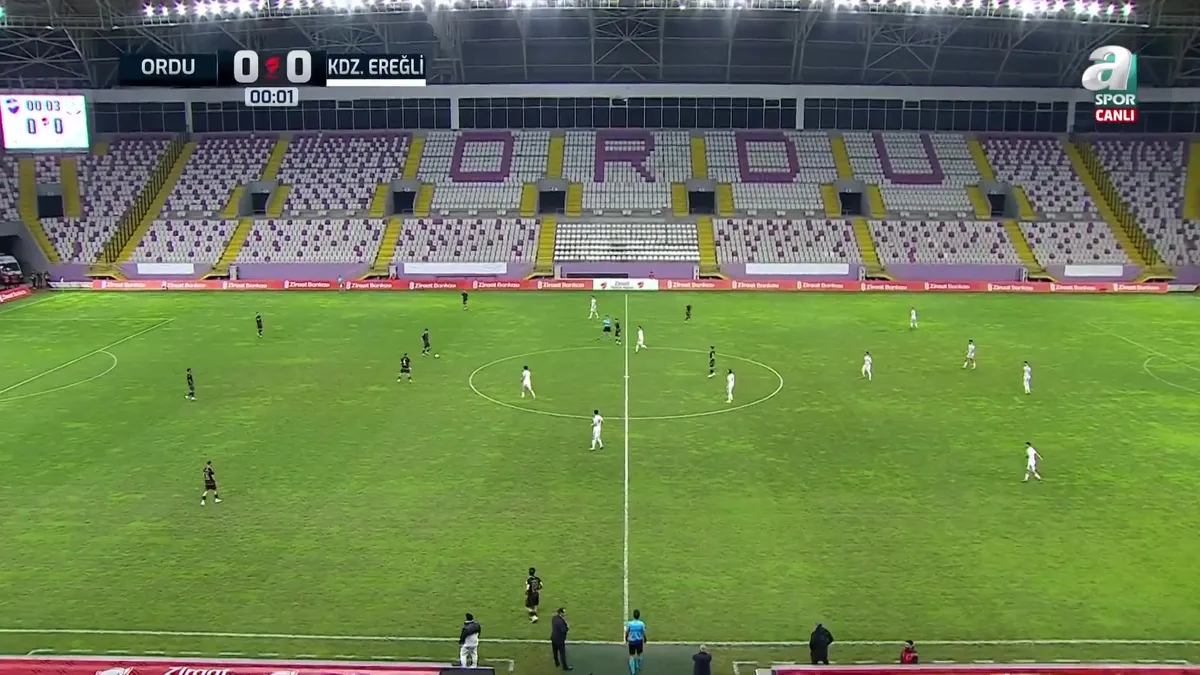 Orduspor 1967 - Karadeniz Ereğli 1980 maç sonucu: 4-1! İşte karşılaşmanın özeti